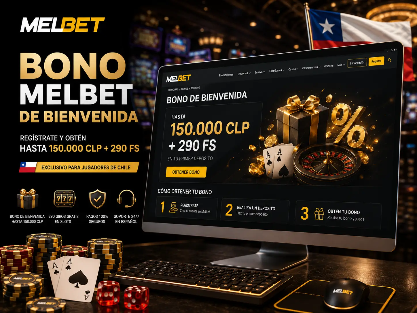 Bonos Bienvenida Melbet Chile