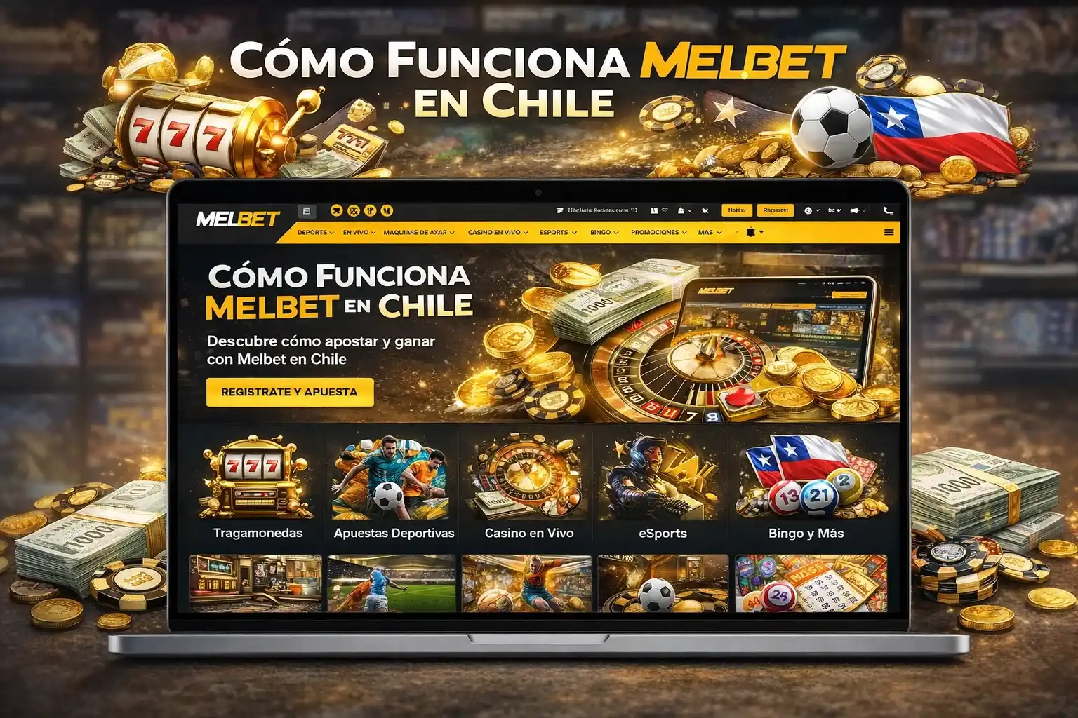 Cómo funciona Melbet en Chile