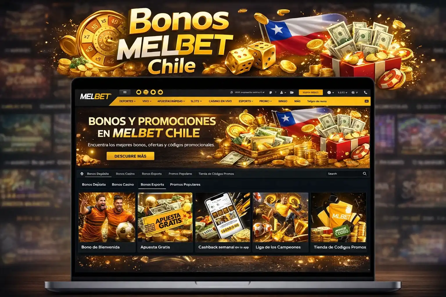 Códigos Promocionales y Bonos Melbet Chile