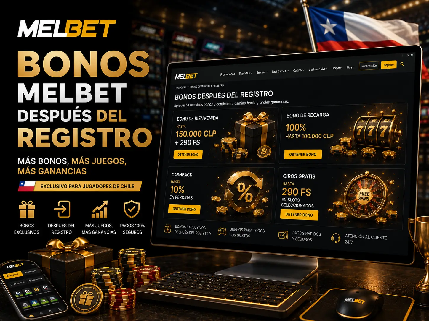 Bonos Melbet Después del Registro