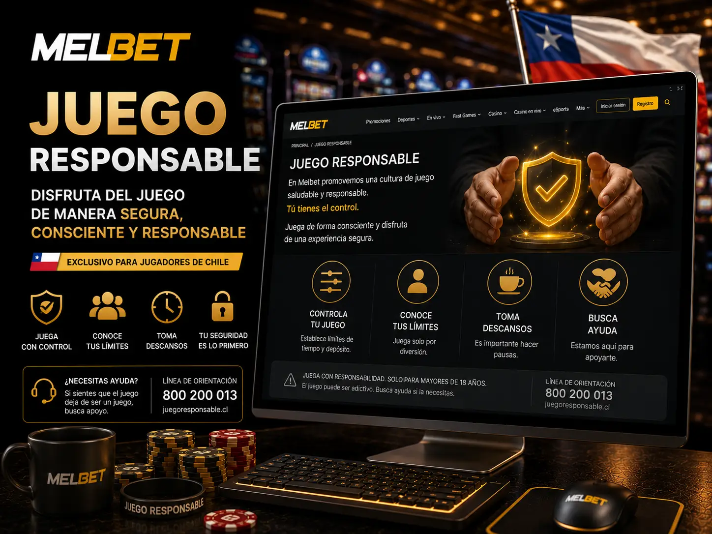 Juego responsable y condiciones de bonos