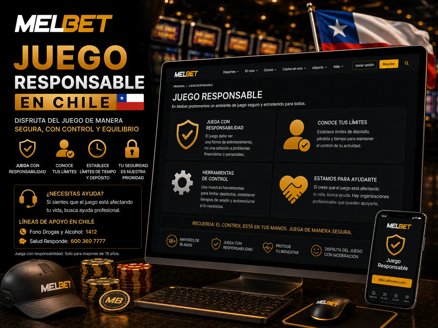 Juego Responsable y uso Seguro de la App